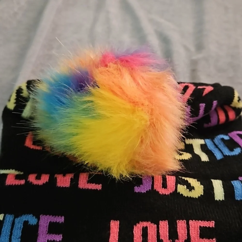 Justice hat beanie